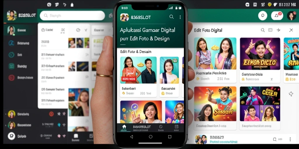 Antarmuka modern dan fitur canggih pada 8368SLOT.