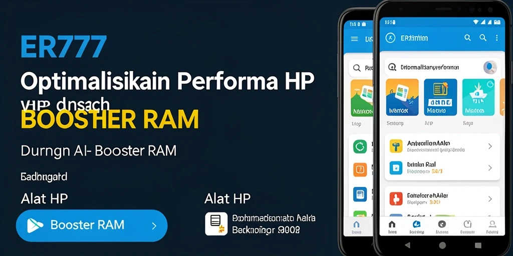 Tampilan antarmuka aplikasi ER777 yang sederhana dan efektif.